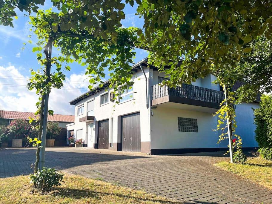 Apartment 100 Qm Im Weindorf - Balkon/Garage Aspisheim ภายนอก รูปภาพ